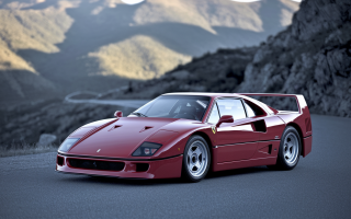 ferrari-f40-rouge-route-montagne