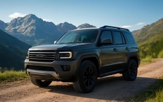 suv-robuste-chemin-montagne-ciel-bleu