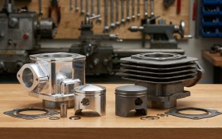 Kit cylindre 50cc : aluminium ou fonte, comment choisir selon votre usage